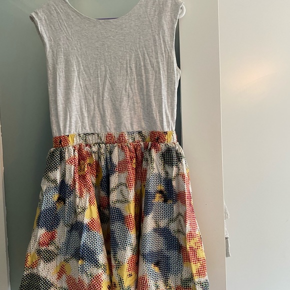 Kate Spade Saturday mini dress. Grey soft t shirt top and funky skirt. - Picture 1 of 2